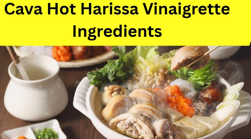 Cava Hot Harissa Vinaigrette Ingredients